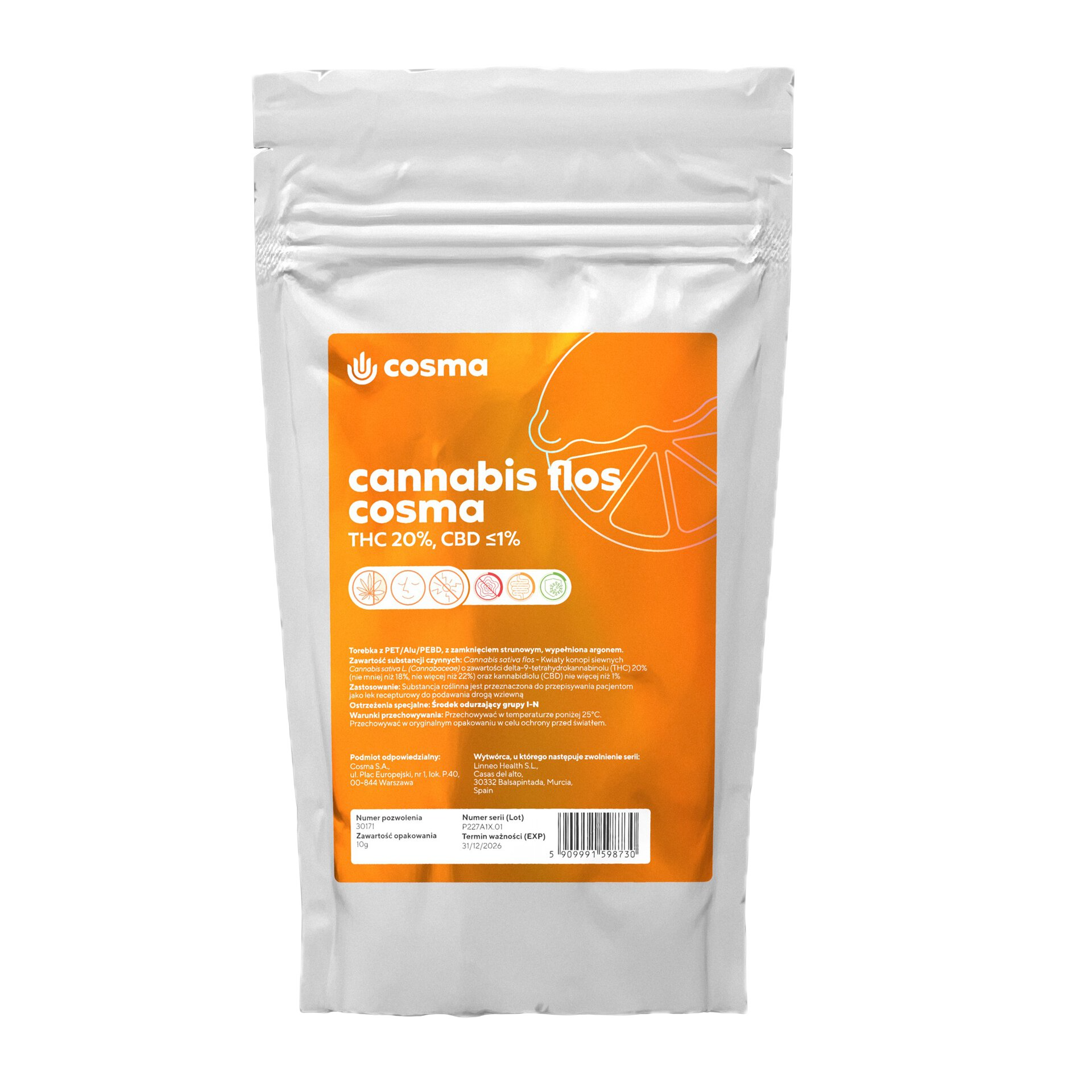 Orange Cream Pop — Cosma